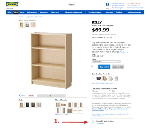 Old Ikea Manuals